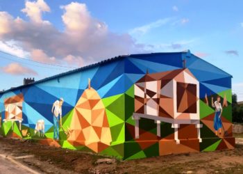 O artista Flix tamén dá cor a Torroña