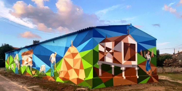 O artista Flix tamén dá cor a Torroña