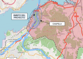 Un millón de euros para dos kilómetros de Chapela