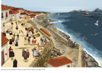 Só 22 fogares habitados en Vigo pola mortalidade da peste