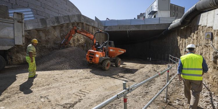 El entorno del Vialia Vigo sufre un corte de tráfico durante más de un mes