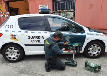 Identificados por el robo de herramientas en una vivienda de A Guarda