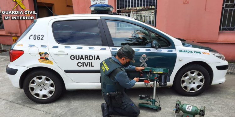 Identificados por el robo de herramientas en una vivienda de A Guarda