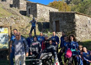 Folón e Picón en cadeira todo terreo