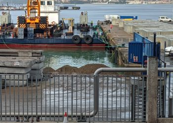 Solicitan la paralización del relleno a la ría ante el Auditorio Mar de Vigo