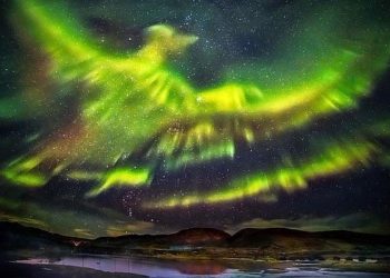 O día que unha aurora boreal foi observada desde Vigo