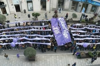 “Contra a violencia machista, pacto feminista”: Vigo abre os actos do 25N