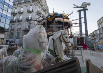 La Navidad ya invade Vigo a una semana del encendido: así luce el centro de la ciudad