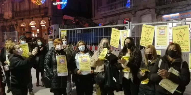 Caballero muestra su “apoyo” a las peluquerías de Vigo: “Es una demanda justa”