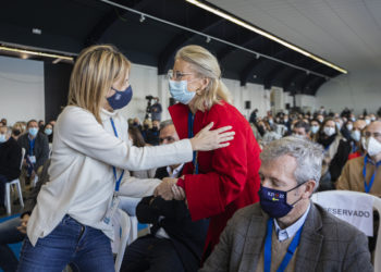 Congreso local PP gana Marta Fernández Tapias Javier Guerra Alberto Núñez Feijóo