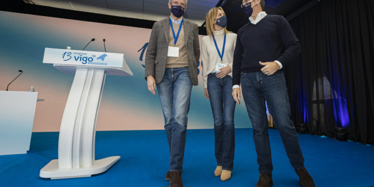 Congreso local PP gana Marta Fernández Tapias Javier Guerra Alberto Núñez Feijóo