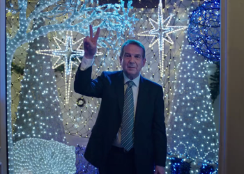 Abel Caballero también enciende la Navidad de Antena 3 al grito de «¡Viva Vigo!»