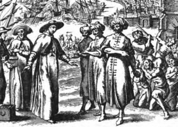 Vigo rexeita á armada turca desde Coia e Areal coa actuación heroica do conde de Priegue