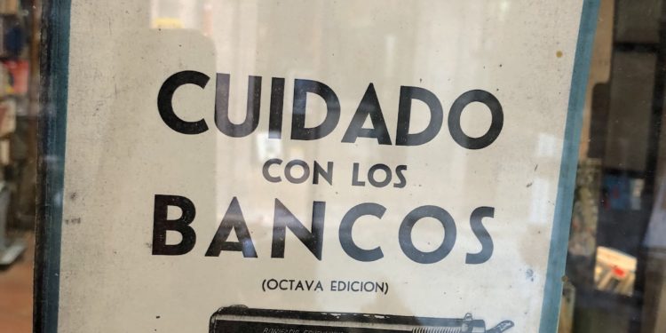 Cuidado con los bancos