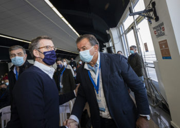 Congreso local PP gana Marta Fernández Tapias Javier Guerra Alberto Núñez Feijóo