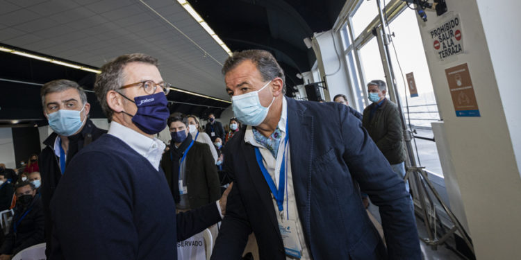 Congreso local PP gana Marta Fernández Tapias Javier Guerra Alberto Núñez Feijóo