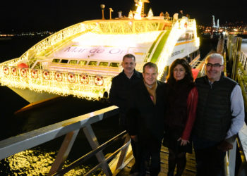 El Barco de Nadal de Mar de Ons enciende la ría de Vigo: rutas y precios