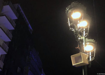 La música triste de la Navidad en Vigo