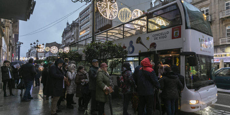 La Navidad de Vigo pone en marcha su clásico Nadal Bus: horarios y precios