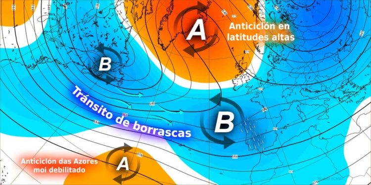 Semana de Navidad pasada por agua y con borrasca a la vista en Vigo