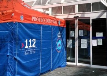 Protección Civil de Ponteareas xa conta cunha nova tenda de campaña