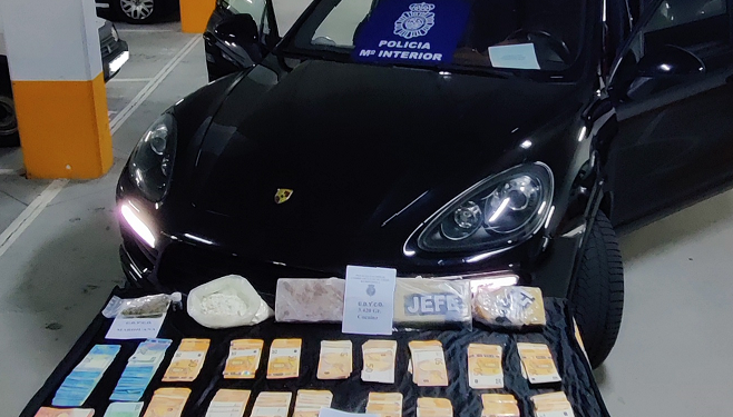Detenido en Vigo con 3,5 kilos de cocaína de gran pureza y 34.000 euros