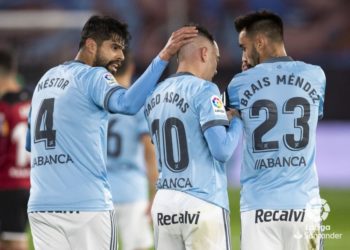 El Celta respira: Aspas no está roto y su baja será mínima