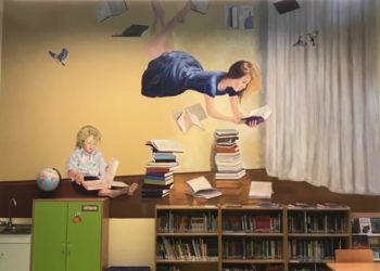 El arte urbano impregna el Aula Hospitalaria de Pediatría del Álvaro Cunqueiro