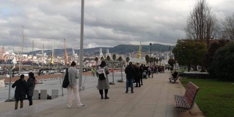 La ocupación hospitalaria vuelve a bajar en Vigo pese a superarse los 500 contagios en 24 horas