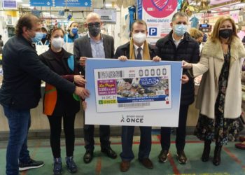 Cinco millones de cupones de la ONCE llevarán por España un mercado de Vigo