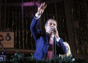 Caballero lanza su discurso de Navidad: “Para mí, esta ciudad es mi vida”