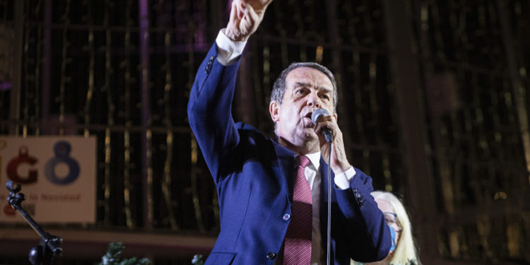 Caballero lanza su discurso de Navidad: “Para mí, esta ciudad es mi vida”