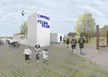 Oia recuperará o histórico camping de Pedra Rubia