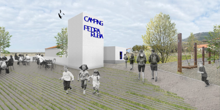 Oia recuperará o histórico camping de Pedra Rubia