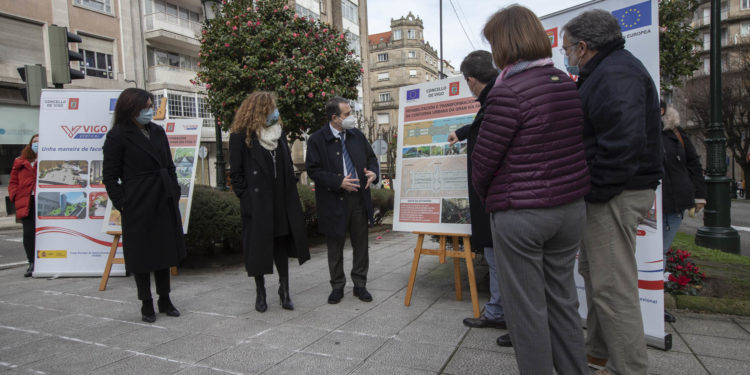 Vigo deja para febrero las obras de las nuevas rampas de la Gran Vía