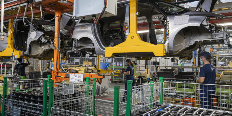 Stellantis Vigo cancela cinco turnos de producción en el sistema 1
