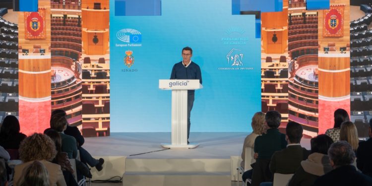 Feijóo: «Galicia acredita que se puede gestionar España de una forma distinta»