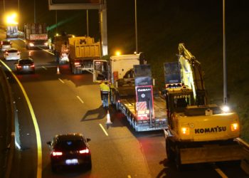 Obras en la AP-9 en Vigo: carril cerrado en horario nocturno y radar inutilizado