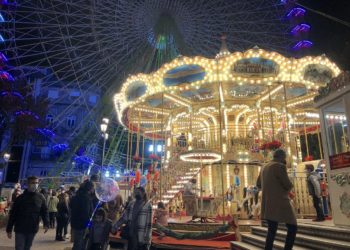 Navidad Vigo noria tiovivo