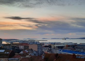 Temperatura veraniega en la Nochevieja de Vigo: 24,3 grados, máxima de Galicia, y 21 en Cíes