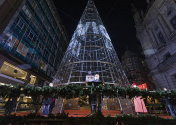 El apagado de la Navidad de Vigo fija su hora pero queda expectante ante la normativa sanitaria