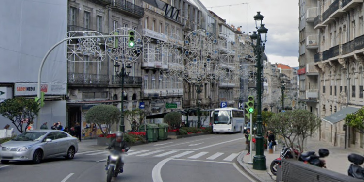 Detenido un hombre en Vigo por robar en un local de la calle Colón