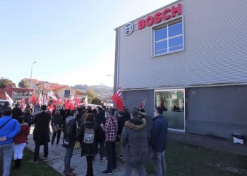 Protestas en Bosch e Unísono Vigo para reclamar “un convenio digno”