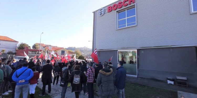 Protestas en Bosch e Unísono Vigo para reclamar “un convenio digno”
