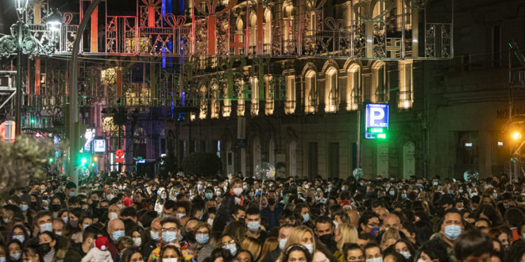 Caballero hace balance de la Navidad de Vigo: 5 millones de personas visitaron la ‘zona cero’