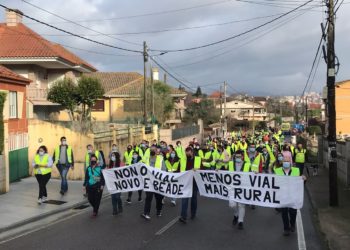 Cuatro parroquias marcharán por el centro de Vigo para protestar contra el nuevo vial
