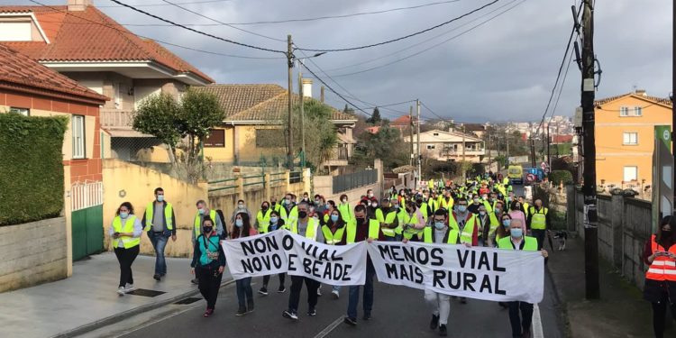 Cuatro parroquias marcharán por el centro de Vigo para protestar contra el nuevo vial