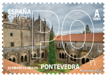 Tui y la provincia de Pontevedra recorren España en enero a través de Correos