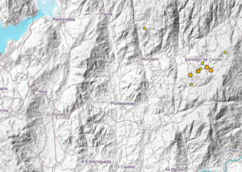 La tierra tiembla en el área metropolitana de Vigo