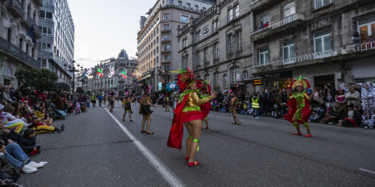 Los cortes de tráfico que provocará la celebración del Carnaval en Vigo